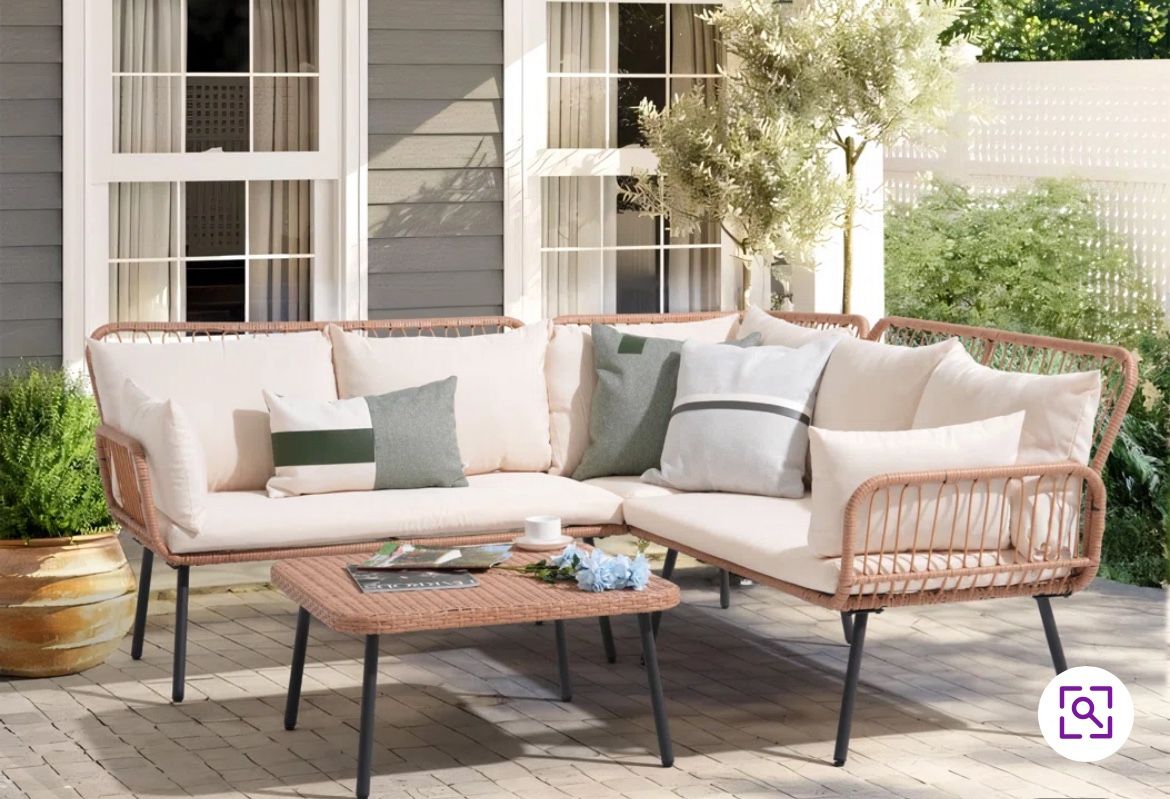 L Shape Patio Sofa