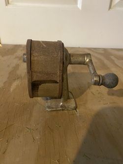 Old pencil sharpener