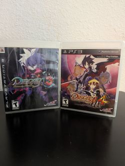Disgaea PS3 Bundle – Disgaea 3 + Disgaea 4 Complete w/ Manuals (JRPG)