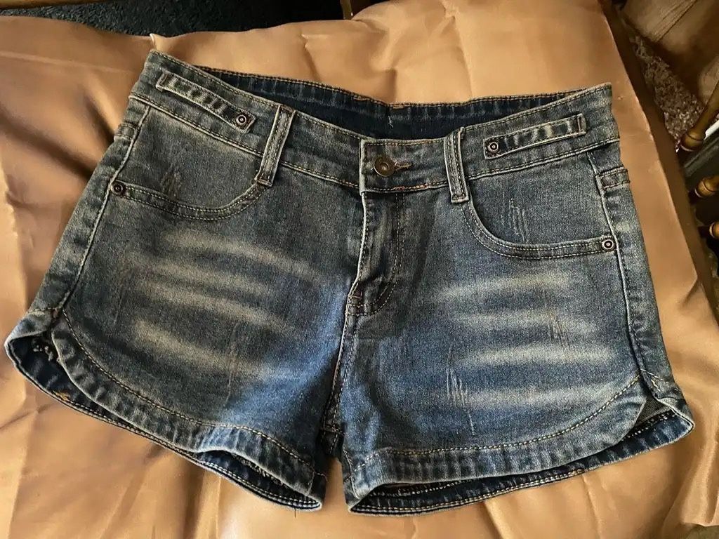 New blue Jean Denim Shorts Size XS