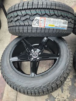 20"new MERCEDES BENZ GLS450 Wheels & New FALKEN ALLTERRAIN WILD PEAK AT3 TIRES