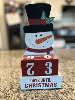 Christmas Countdown Decor