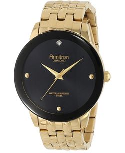 Armitron luxury watch for men(new)diamond dial bracelet