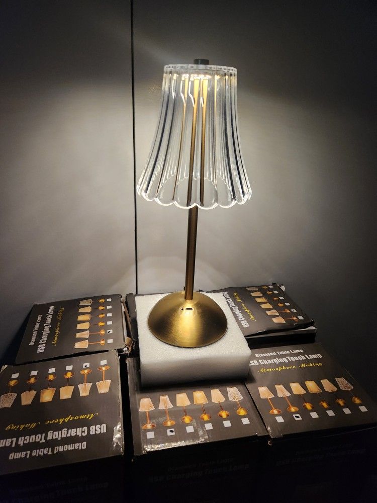 Ser Of 14 Cordless LED Table Lamps For Weddings, Parties, Restaurants