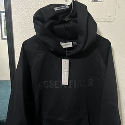 New Essentials Fear Of God Sweater With Hoodie Size Large 