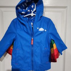 Girls Size 12 Month Rain Jacket