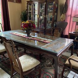 Dinning Table And Wardrobe Set