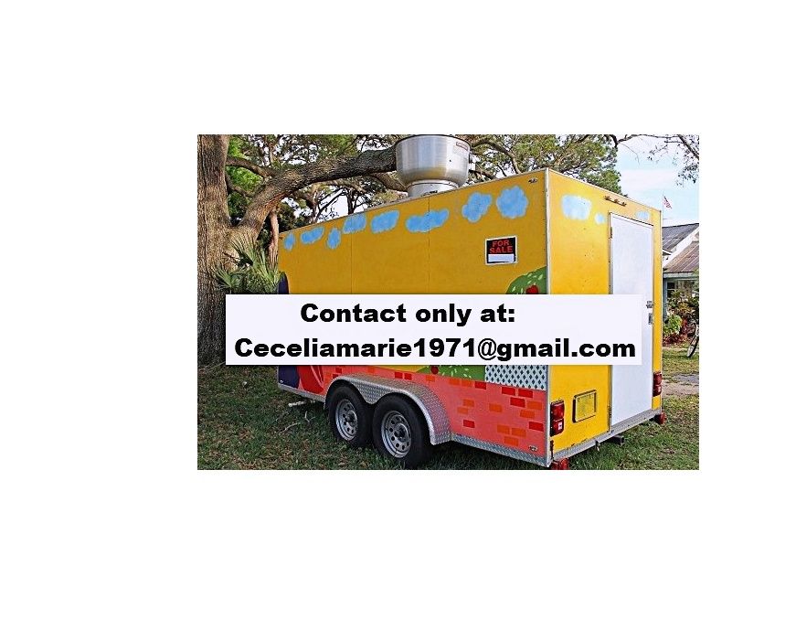 Food Trailer BBQ  25848