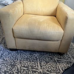 Italsofa Brand yellow chair