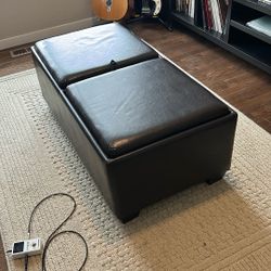 Large Storage Ottoman