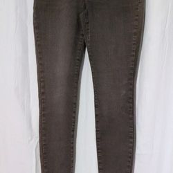 Nine West Grey Woman's Jeans Straight Skinny Legs 28/6R