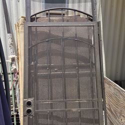 
36 in. x 80 in. Arcada Copper Security Door 