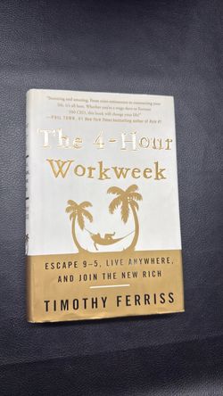The 4-Hour Workweek by Timothy Ferriss
