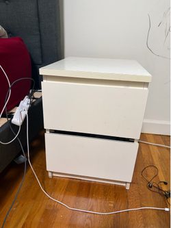 MOVING SALE! - White Nightstand