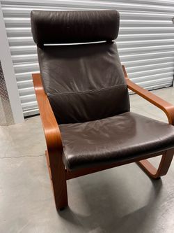 Ikea Poang Chair, Broyhill sectional and Ikea custom TV cabinet