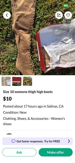 Boots size 7