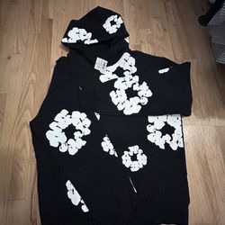 Black Denium Tears Hoodie