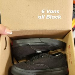 6 Toddler Vans Shoes 