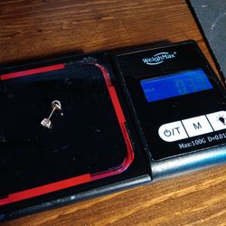 Diamond Solitaire Earring