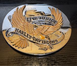Vintage Harley Davidson Medallion-Emblem