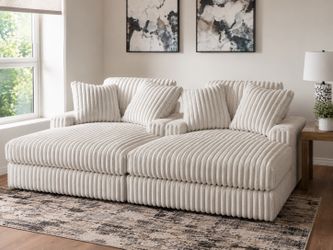 Set of 2 Oversized Chaises