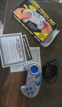 Triax Turbo Touch 360 Controller for Super Nintendo SNES CIB