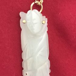 Antique Jade Carving Pendant