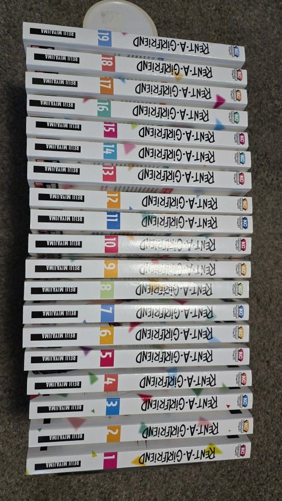 Rent A Girlfriend Manga Volumes 1-19