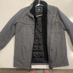 Medium men’s Docker waterproof coat with wool liner 