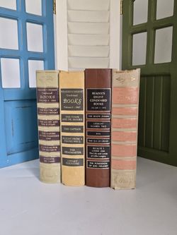 Four Vintage First Edition Reader's Digest Books 