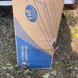 8’ industrial shop light two lamp T12 type Lithuania lighting