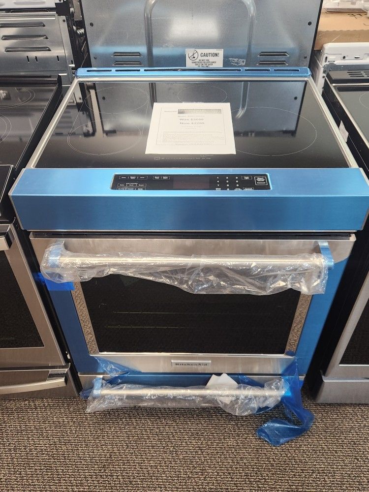 30-Inch 4 Burner Element Induction Slide-In Convection Range/with Air Fry