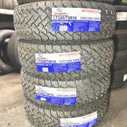 245/75/16 Atlander New Tires All 4 Installed And Balanced Included Llantas Nuevas 