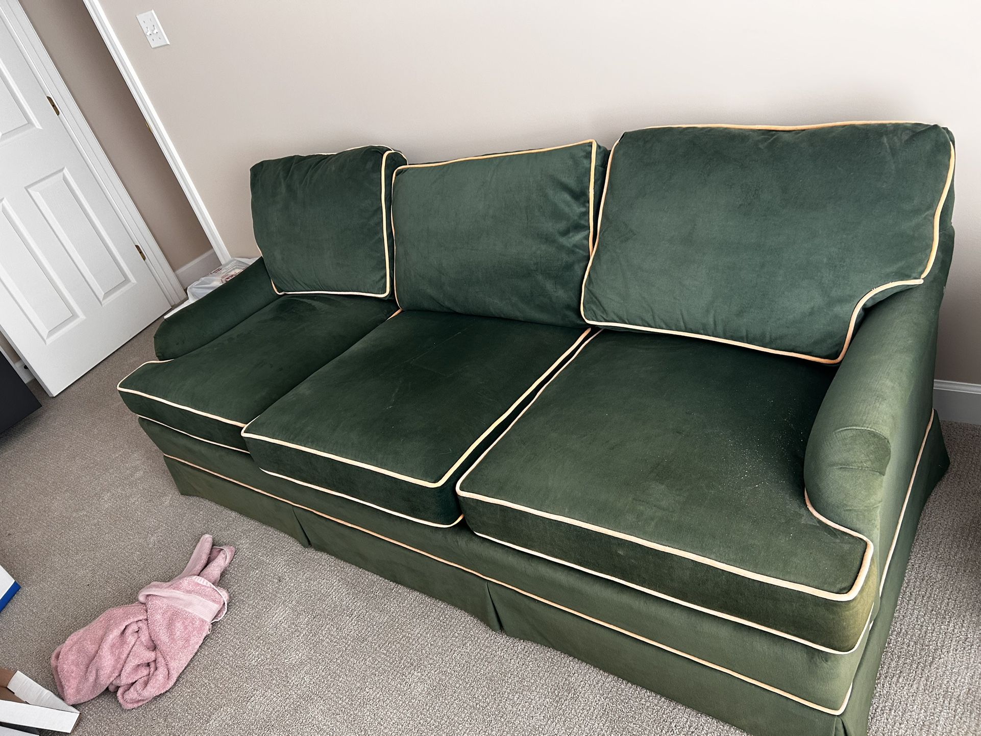 Beautiful Green Sofa