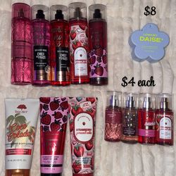 Body Sprays And Lotions (all together priced now)