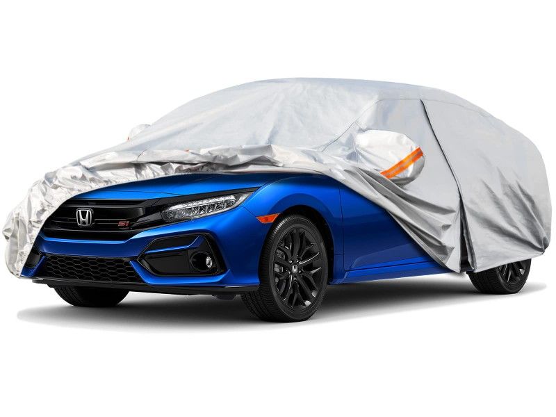 Kayme 6 Layers Car Cover Custom Fit for Honda Civic (In Excellent Condition)