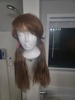 Wig - Long Brown Wavy