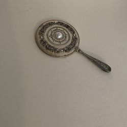 Rare Vintage Godinger Hand Mirror 