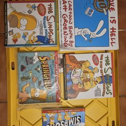 Simpsons Books Collectable Comics