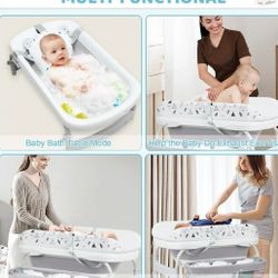 2in1 Baby Changing Table And Bathtub