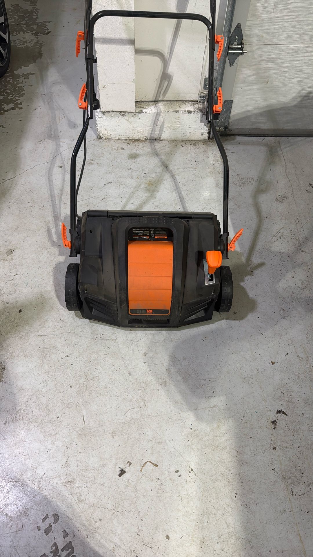 16 in. 15 Amp 2-in-1 Electric Dethatcher and Scarifier with Collection Bag