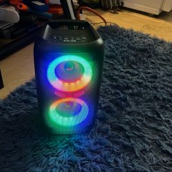 Wireless Bluetooth Speaker With Motion Lights 