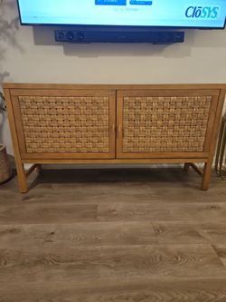 Light Wood Console