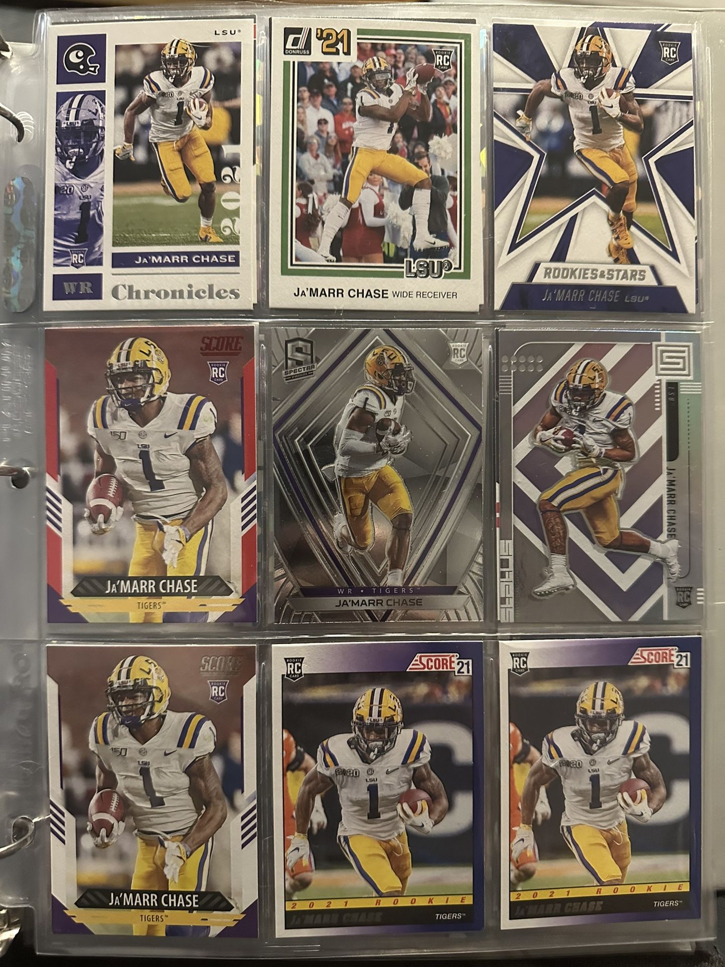 NFL ROOKIE CARD LOT