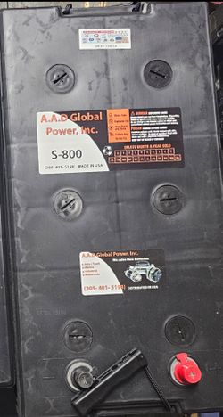 From group-8D, new battery 1-year warranty