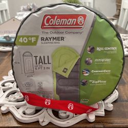 Sleeping Bag Coleman Raymer 40 Degree TALL