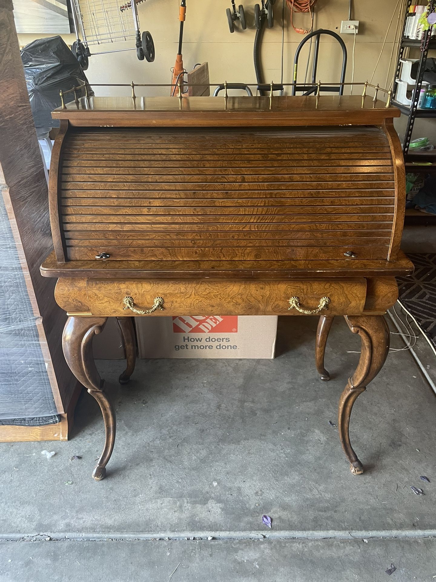 Vintage Roll-top Desk