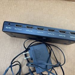 5 Way HDMI Switch