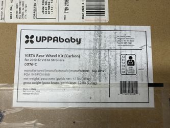 Uppababy Rear Wheel Replacement (carbon)