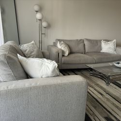 Sofa Set ( Light Grey )